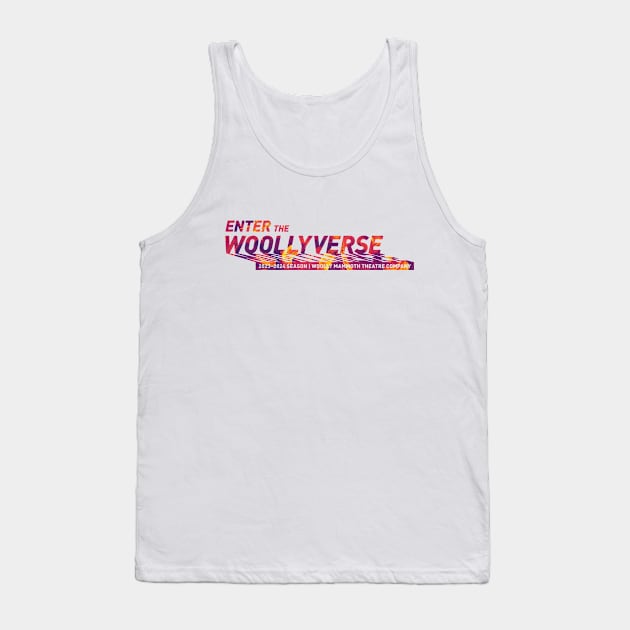 Woollyverse Logo Paint 5 Tank Top by Woolly Mammoth Theatre Company